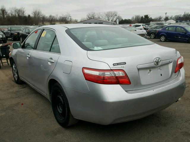4T4BE46K39R108453 - 2009 TOYOTA CAMRY BASE GRAY photo 3