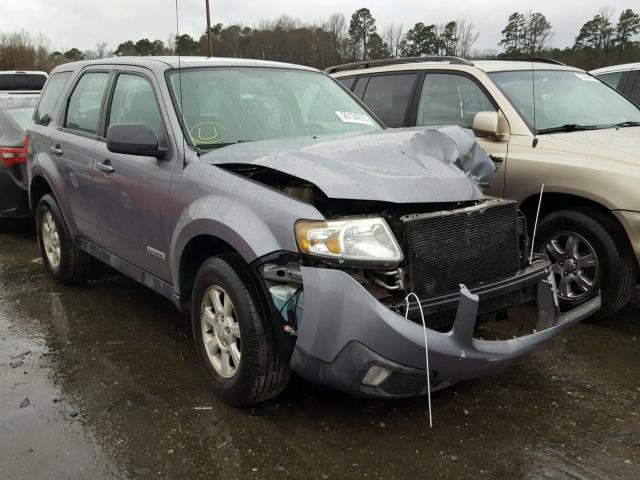 4F2CZ02Z48KM31455 - 2008 MAZDA TRIBUTE I GRAY photo 1