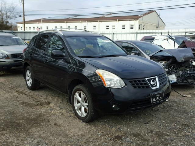 JN8AS58V98W121442 - 2008 NISSAN ROGUE S BLACK photo 1