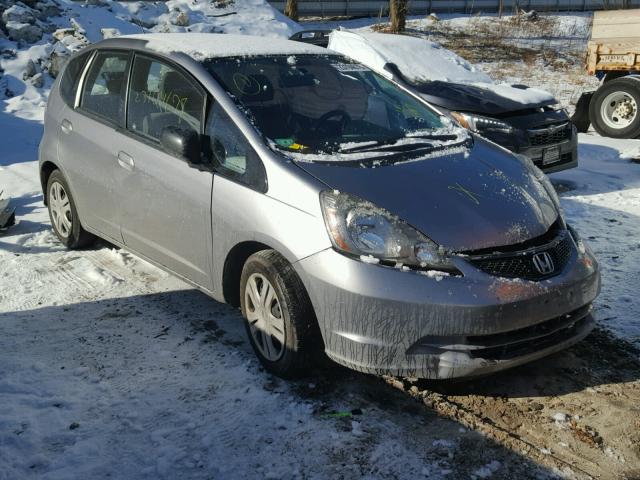 JHMGE8H22AC034976 - 2010 HONDA FIT GRAY photo 1