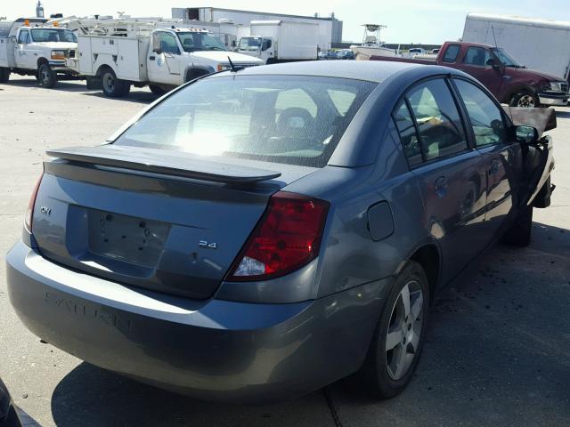 1G8AL58BX6Z176079 - 2006 SATURN ION LEVEL CHARCOAL photo 4