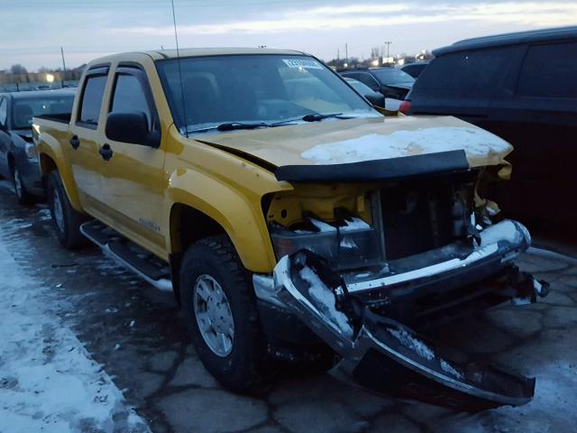 1GTDT136458252261 - 2005 GMC CANYON YELLOW photo 1