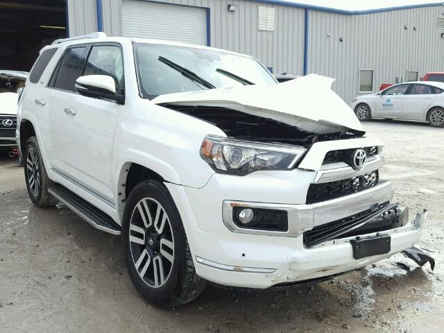 JTEZU5JR8G5143082 - 2016 TOYOTA 4RUNNER SR WHITE photo 1