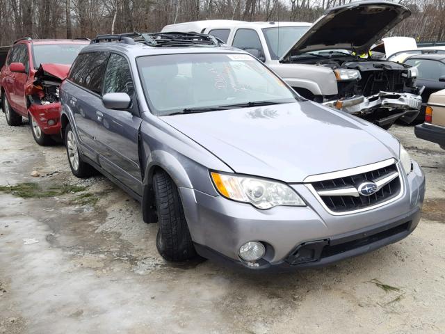 4S4BP66C197346986 - 2009 SUBARU OUTBACK 2. SILVER photo 1