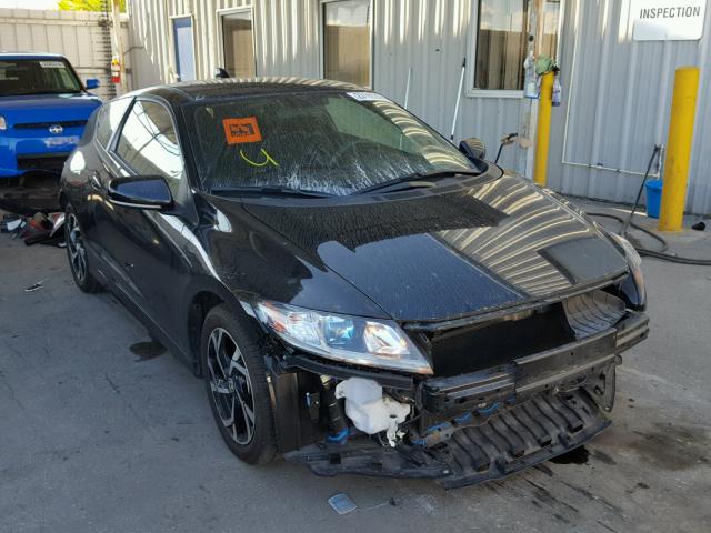 JHMZF1D47GS001524 - 2016 HONDA CR-Z BLACK photo 1