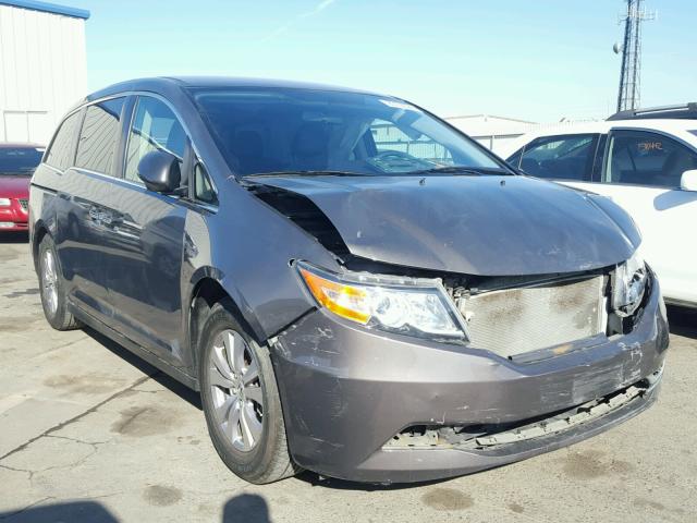 5FNRL5H4XEB097803 - 2014 HONDA ODYSSEY EX CHARCOAL photo 1