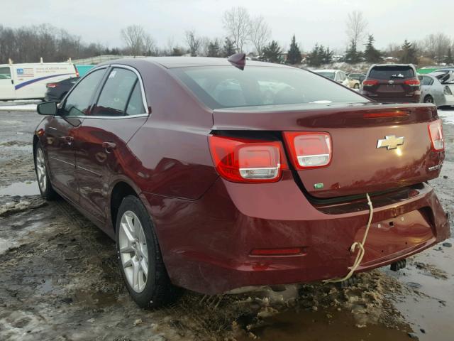 1G11C5SL6FF318509 - 2015 CHEVROLET MALIBU 1LT RED photo 3