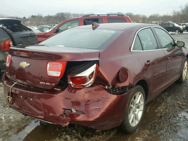 1G11C5SL6FF318509 - 2015 CHEVROLET MALIBU 1LT RED photo 4