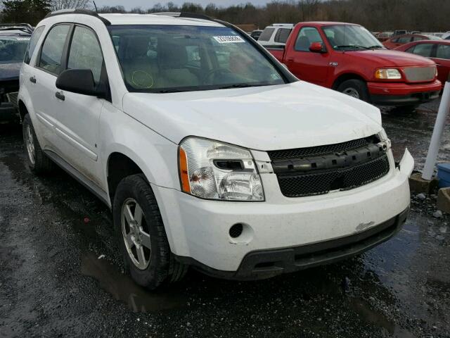 2CNDL23F076103078 - 2007 CHEVROLET EQUINOX LS WHITE photo 1