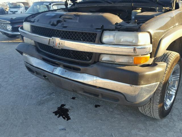 1GCHC23U72F126926 - 2002 CHEVROLET SILVERADO BLACK photo 10