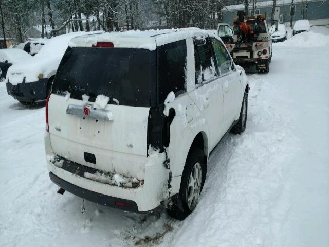 5GZCZ53486S834804 - 2006 SATURN VUE WHITE photo 4