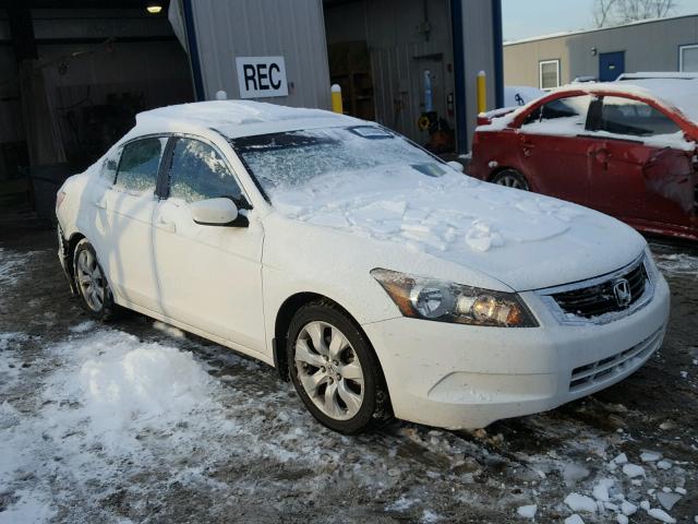 1HGCP267X9A116923 - 2009 HONDA ACCORD EX WHITE photo 1