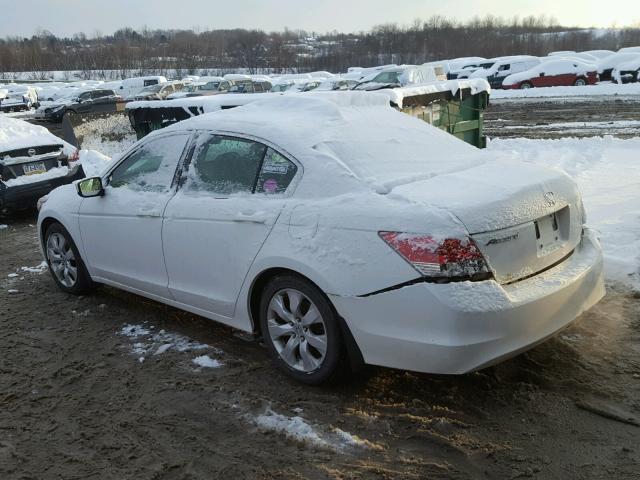 1HGCP267X9A116923 - 2009 HONDA ACCORD EX WHITE photo 3