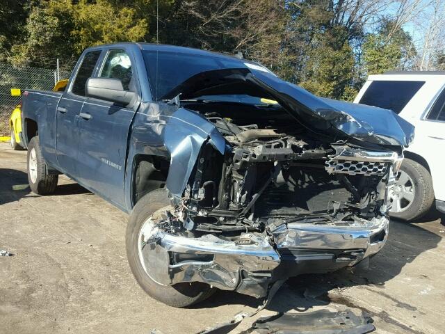 1GCVKREC8EZ103970 - 2014 CHEVROLET SILVERADO BLUE photo 1