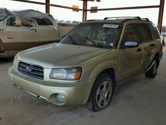 JF1SG65633G737442 - 2003 SUBARU FORESTER 2 GREEN photo 2