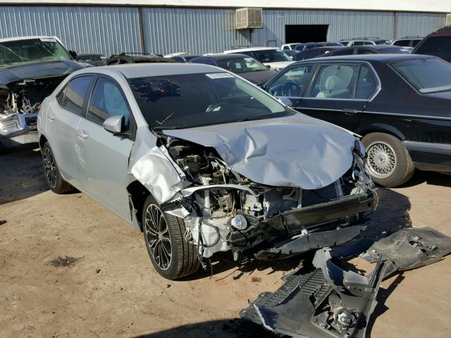 2T1BURHE0GC671475 - 2016 TOYOTA COROLLA L SILVER photo 1