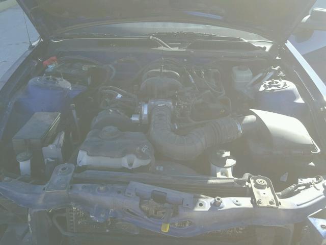 1ZVFT84N055232532 - 2005 FORD MUSTANG BLUE photo 7