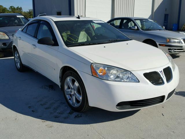 1G2ZH57N674269402 - 2007 PONTIAC G6 GT WHITE photo 1