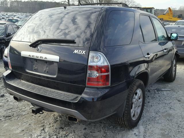 2HNYD18994H543665 - 2004 ACURA MDX TOURIN BLACK photo 4