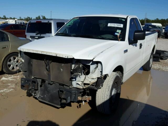 1FTRF12247NA64808 - 2007 FORD F150 WHITE photo 2