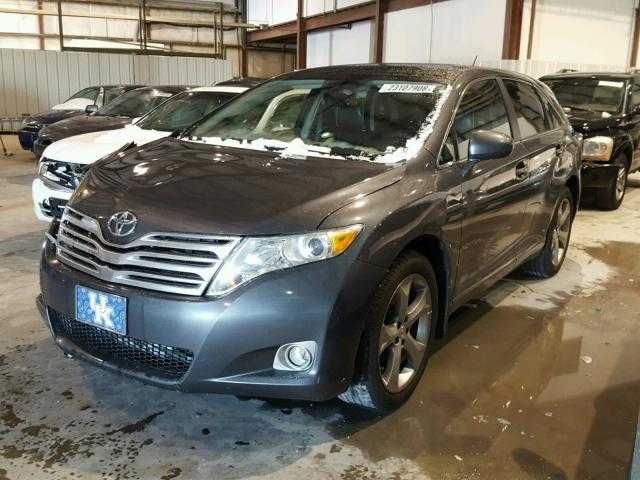 4T3BK3BB2BU054983 - 2011 TOYOTA VENZA BASE GRAY photo 2