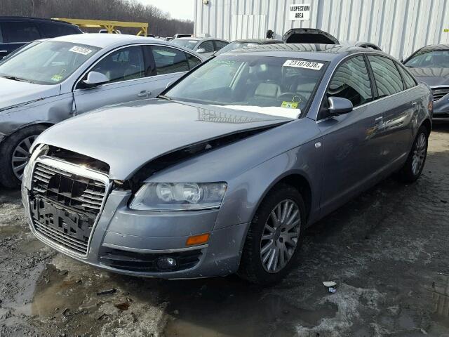 WAUDH74F57N147569 - 2007 AUDI A6 3.2 QUA GRAY photo 2