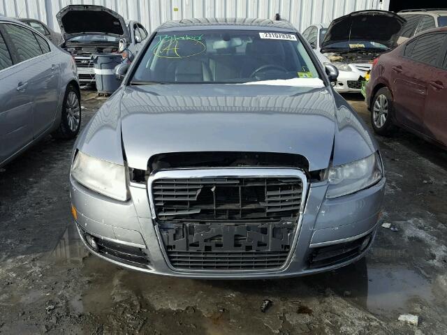 WAUDH74F57N147569 - 2007 AUDI A6 3.2 QUA GRAY photo 9