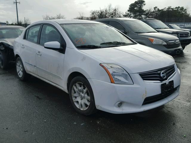 3N1AB6AP5BL617416 - 2011 NISSAN SENTRA 2.0 WHITE photo 1