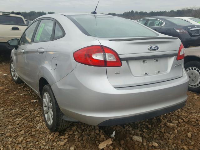 3FADP4BJ6CM172664 - 2012 FORD FIESTA SE SILVER photo 3