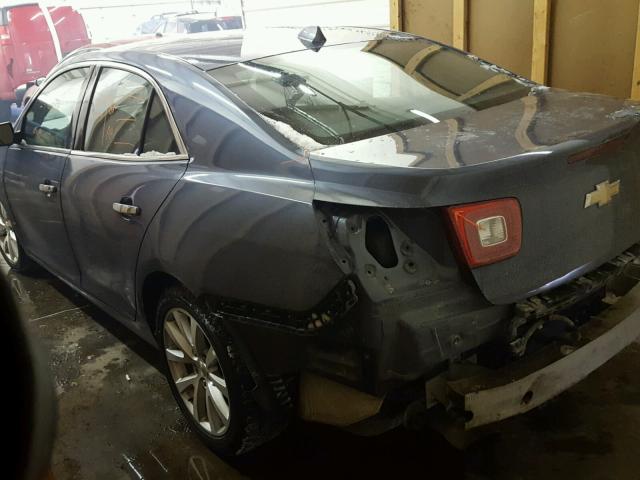 1G11H5SL5EF184219 - 2014 CHEVROLET MALIBU LTZ 蓝色 照片 3