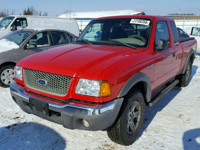 1FTZR45E53PA98270 - 2003 FORD RANGER SUP RED photo 2