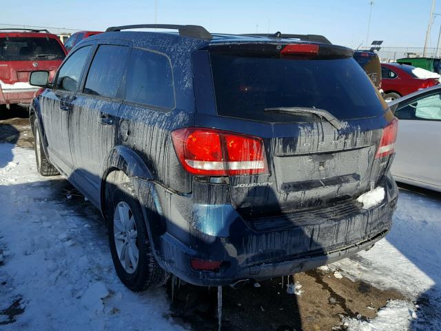 3C4PDCBGXET112779 - 2014 DODGE JOURNEY SX BLUE photo 3