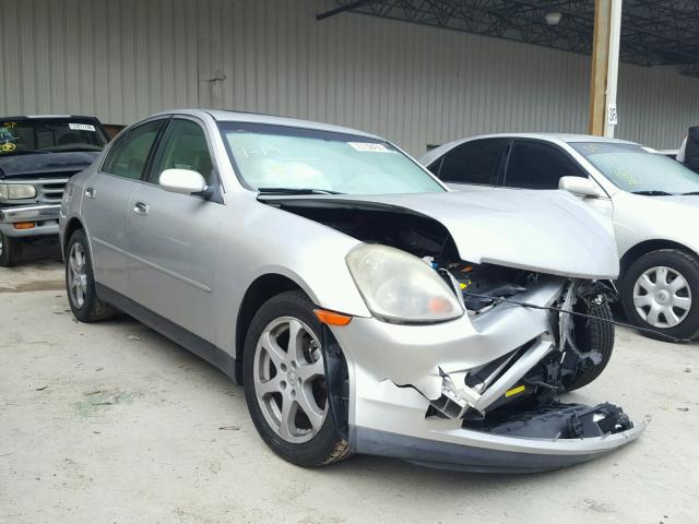 JNKCV51EX4M109391 - 2004 INFINITI G35 GRAY photo 1