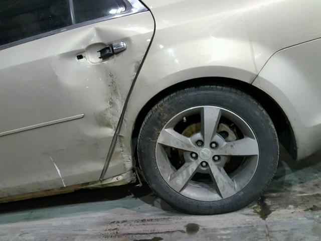 1G1ZC5E08CF169200 - 2012 CHEVROLET MALIBU 1LT 棕色 照片 9