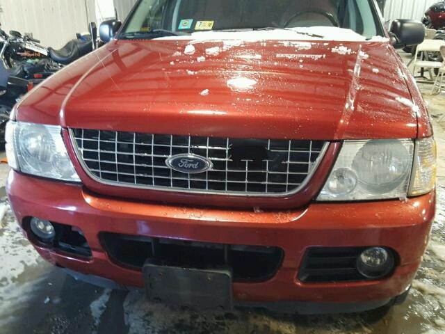 1FMZU73K24UA14395 - 2004 FORD EXPLORER X RED photo 9