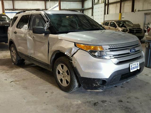 1FMHK7B89BGA92045 - 2011 FORD EXPLORER SILVER photo 1