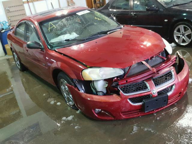 1B3EL46R66N156633 - 2006 DODGE STRATUS SX RED photo 1