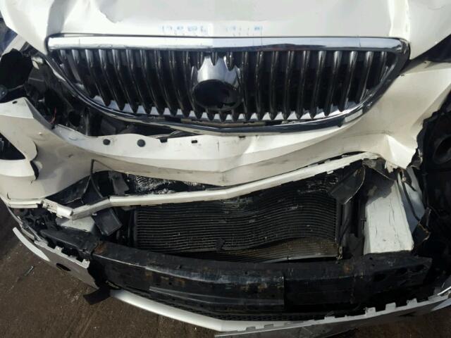 5GAKRDED7CJ277147 - 2012 BUICK ENCLAVE WHITE photo 7