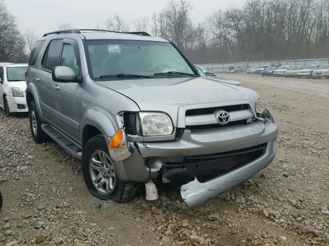 5TDBT44A27S278108 - 2007 TOYOTA SEQUOIA SR GRAY photo 1