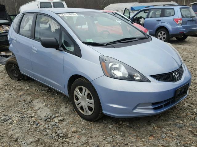 JHMGE87229S069472 - 2009 HONDA FIT BLUE photo 1