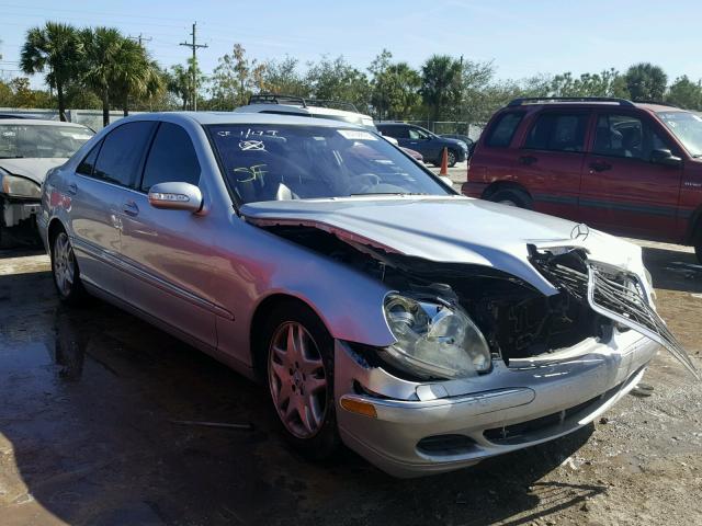 WDBNG75JX3A316871 - 2003 MERCEDES-BENZ S 500 SILVER photo 1