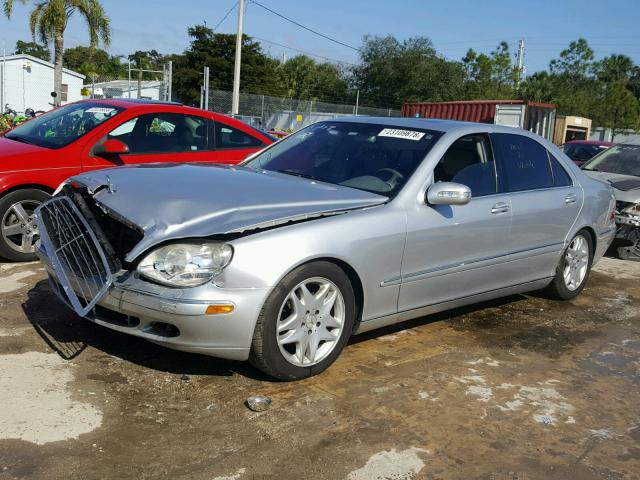 WDBNG75JX3A316871 - 2003 MERCEDES-BENZ S 500 SILVER photo 2