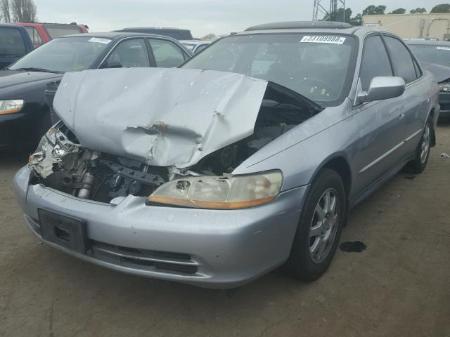 JHMCG66892C020210 - 2002 HONDA ACCORD EX SILVER photo 2