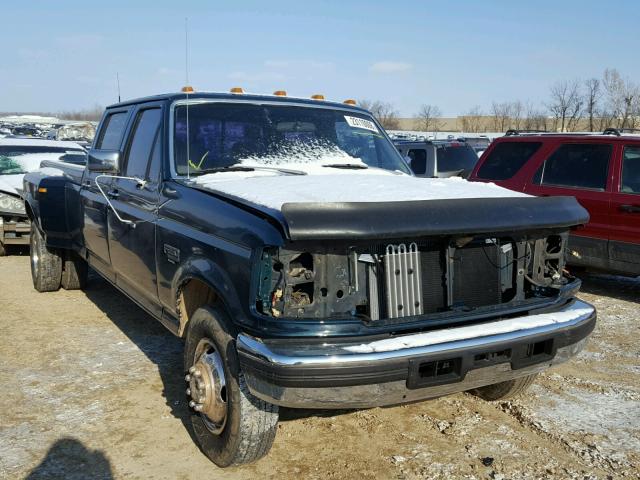 1FTJW35K9REA15403 - 1994 FORD F350 GREEN photo 1