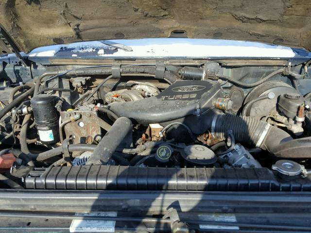 1FTJW35K9REA15403 - 1994 FORD F350 GREEN photo 7