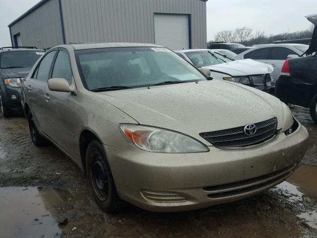 4T1BE32K73U202269 - 2003 TOYOTA CAMRY LE GOLD photo 1