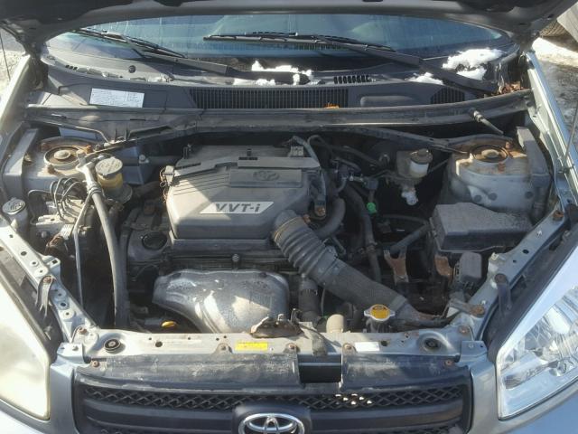 JTEHD20V250037424 - 2005 TOYOTA RAV4 GRAY photo 7