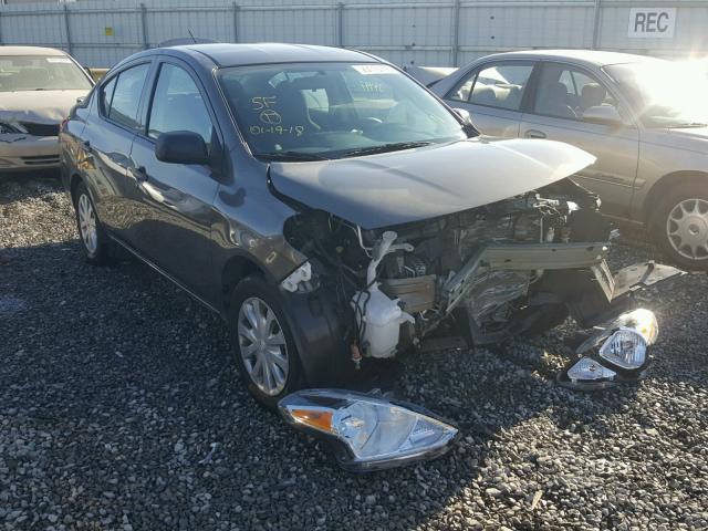 3N1CN7AP9FL903135 - 2015 NISSAN VERSA S BROWN photo 1