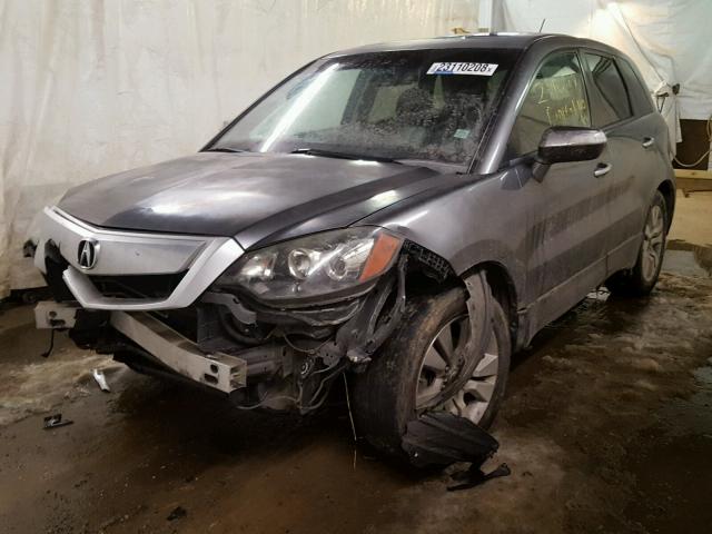 5J8TB1H20AA001066 - 2010 ACURA RDX GRAY photo 2