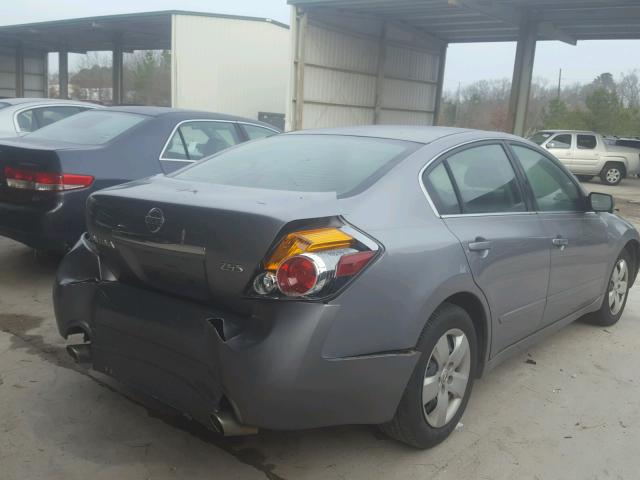 1N4AL21E98C249706 - 2008 NISSAN ALTIMA 2.5 GRAY photo 4